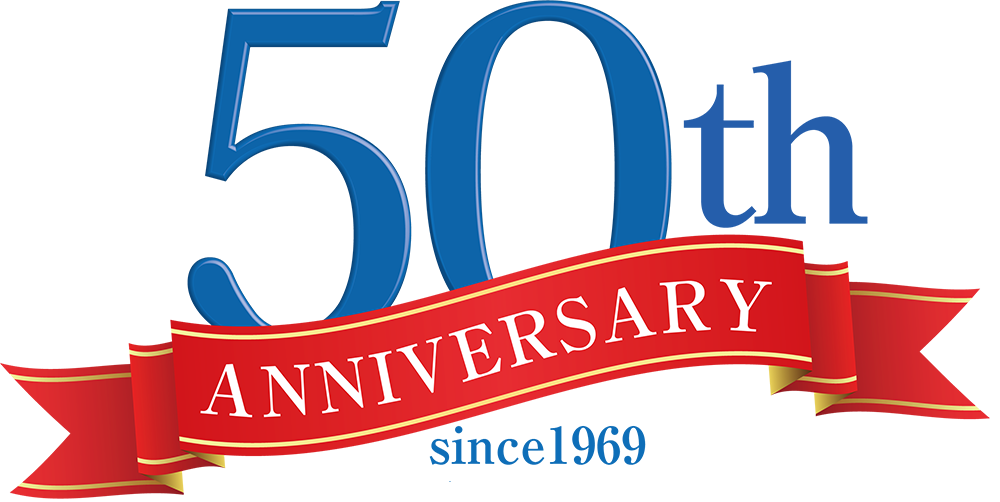 50th ANNIVERSARY since 1969